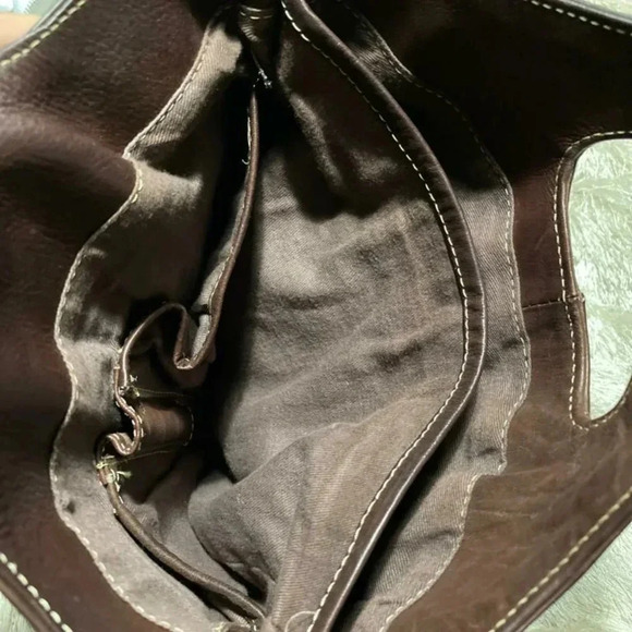 Chaos leather Crossbody bag. main image 6